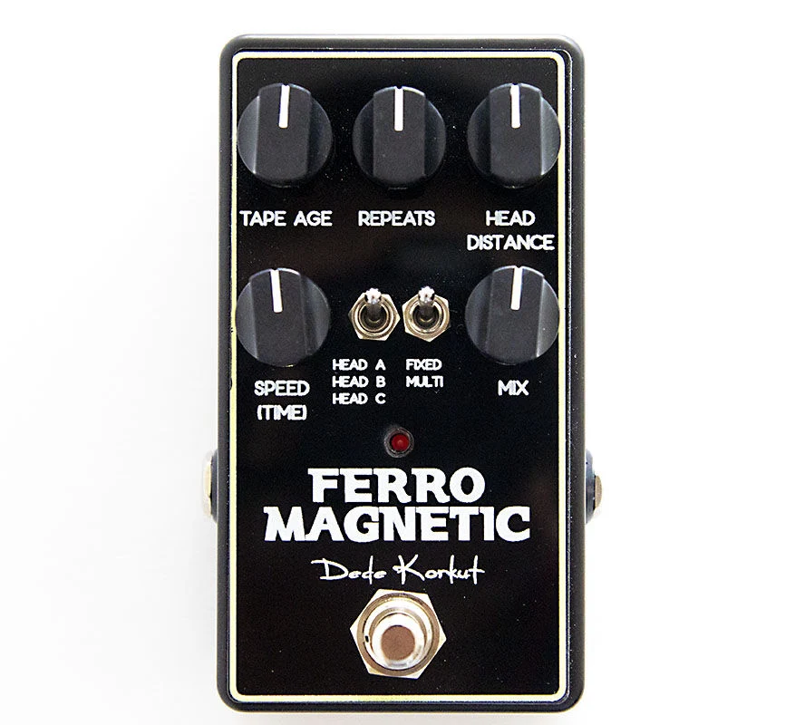 Ferromagnetic gitar pedalı